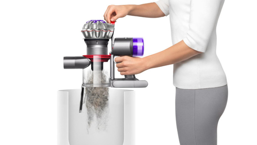 Dyson AKU ručný vysávač s rotačnou kefou Car+Boat 586120 strieborný 1